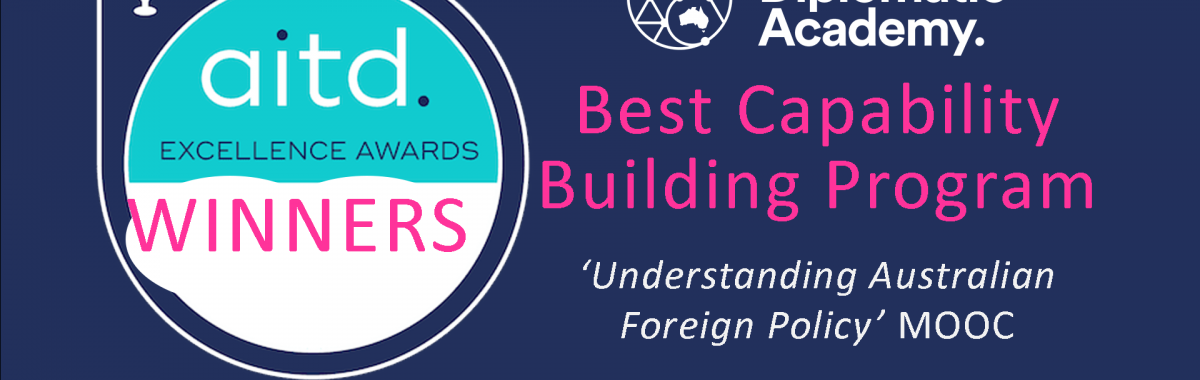 AITD Award Winners, Best Capability Building Program