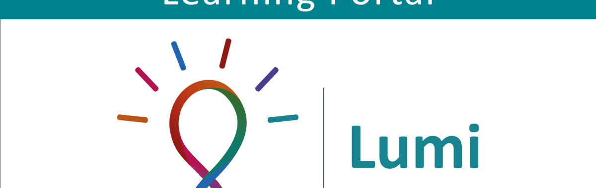 Lightbulb, text Introducing DFAT's new Learning Portal Lumi